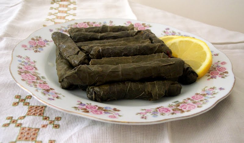 Sarma; a kind of dolma. It is a classic of Turkish cuisine. ? Photo by Noumenon, CC BY-SA 3.0, via Wikimedia Commons