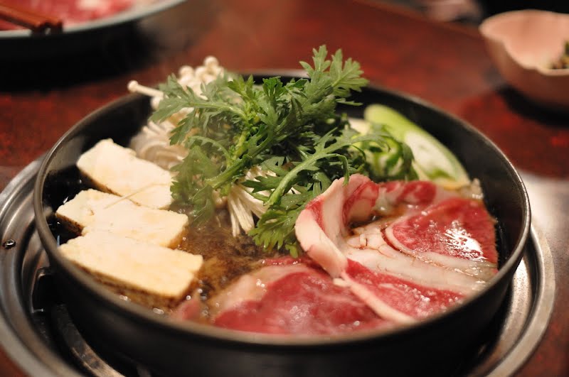 Sukiyaki ? Photo by ajari, CC BY 2.0, via Wikimedia Commons