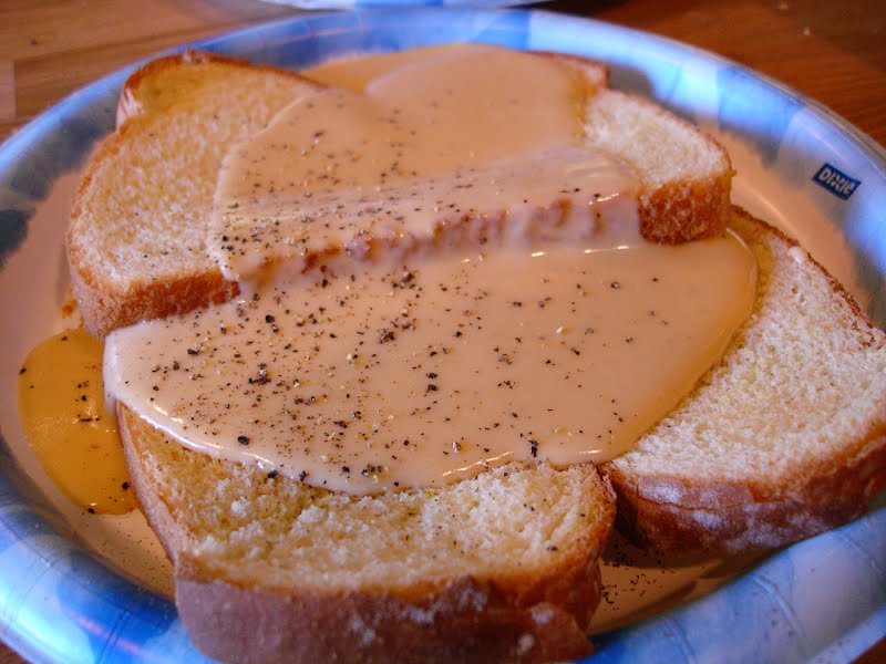 Welsh Rarebit from Alton Brown ? Photo by stef yau, CC BY 2.0, via Wikimedia Commons