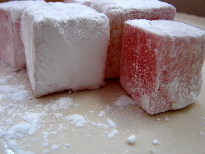Turkish Delight I took this photo myself. ? Photo by Chris Buttigieg at English Wikipedia, Public domain, via Wikimedia Commons
