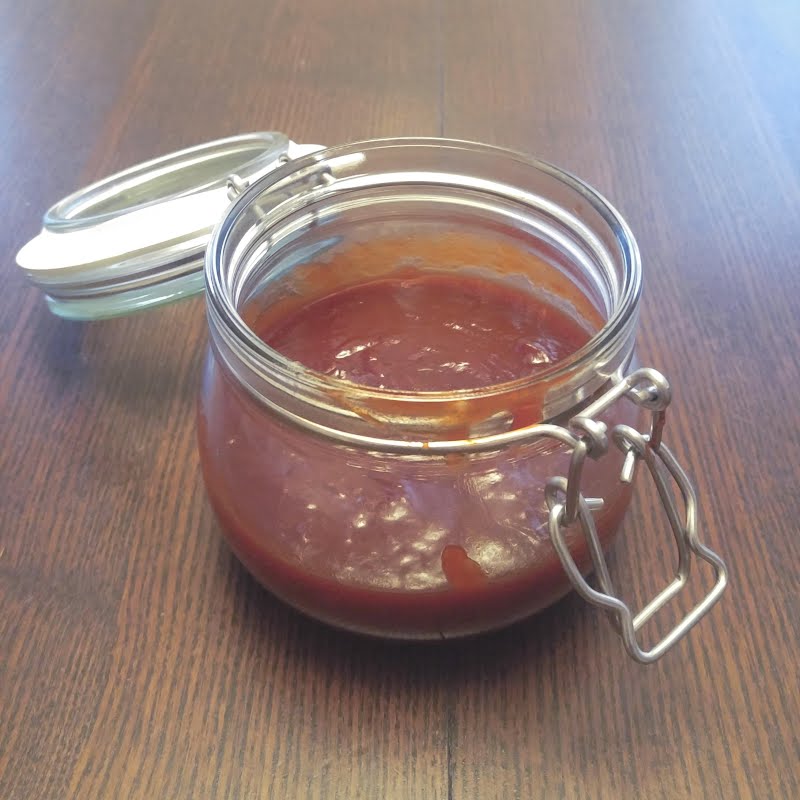 Barbeque sauce described in variation I at b:Cookbook:Barbecue Sauce ? Photo by QuickQuokka, CC0, via Wikimedia Commons
