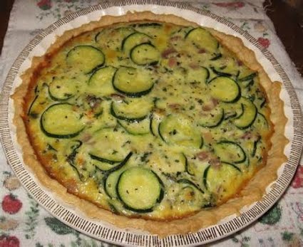 Italian zucchini supper pie ? Photo by N C (Nyanna), Public domain, via Wikimedia Commons