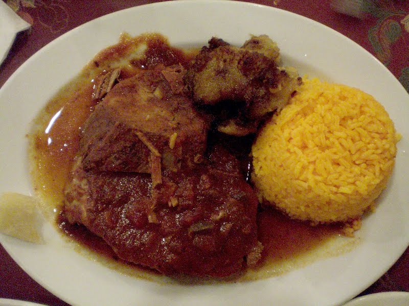 Digital photo taken by Marc Averette. Typical Cuban dish of Boliche ? Photo by Averette at English Wikipedia, Public domain, via Wikimedia Commons