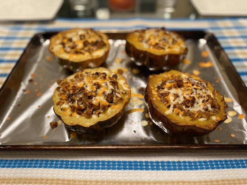 Roasted Stuffed Acorn Squash