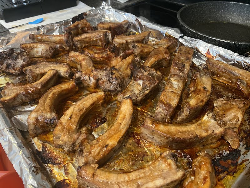 Roasted Pork Ribs (Spareribs)