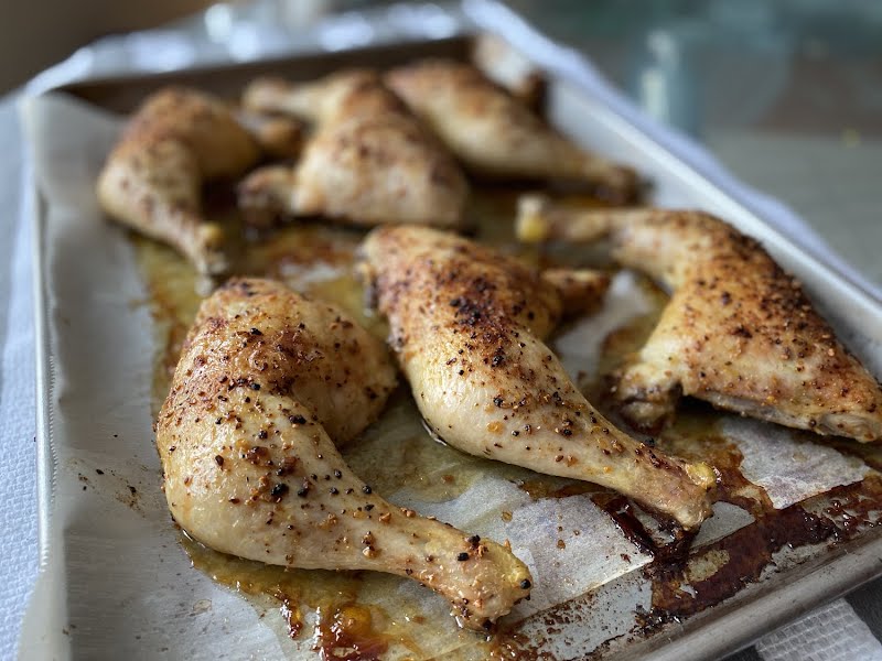 Roasted Chicken Legs