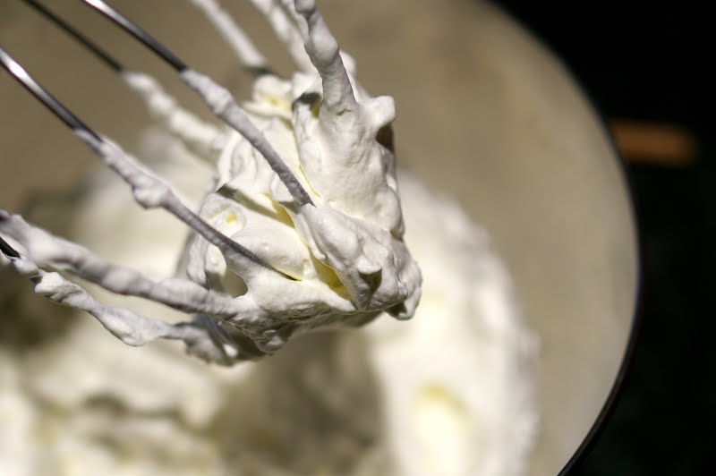 Whipped cream and whisk ? Photo by Rhett Sutphin, CC BY 2.0, via Wikimedia Commons