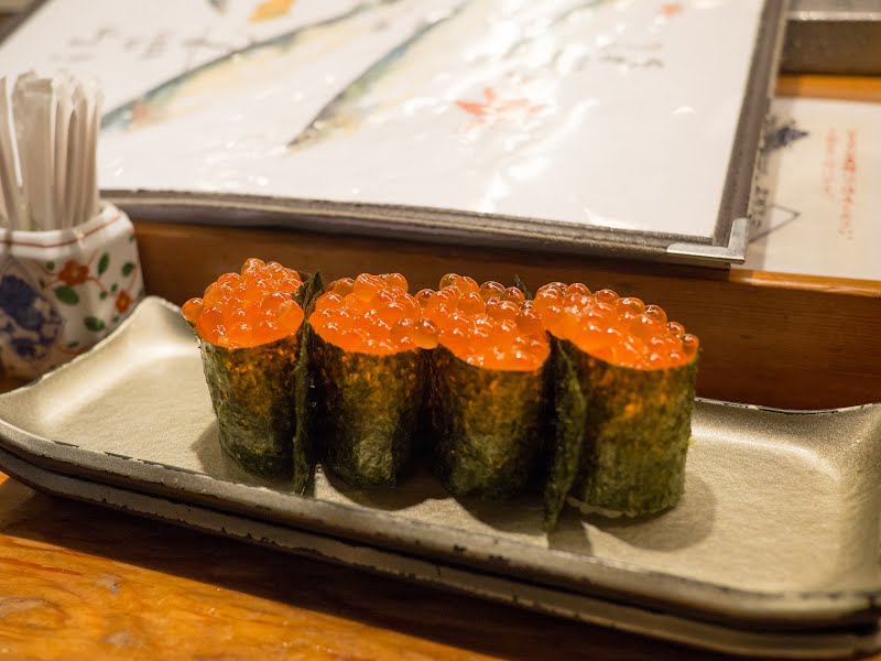 500px provided description: OLYMPUS DIGITAL CAMERA [#sapporo ,#hokkaido ,#sushi ,#seafood ,#sashimi] ? Photo by Sorah Fukumori, CC BY 3.0, via Wikimedia Commons