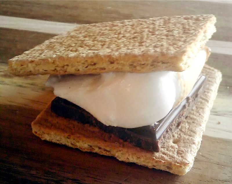 A picture of a Smores treat. ? Photo by Codeman125, CC BY-SA 3.0, via Wikimedia Commons