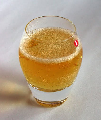 A glass of mead. ? Photo by Ville Koistinen, CC BY-SA 3.0, via Wikimedia Commons