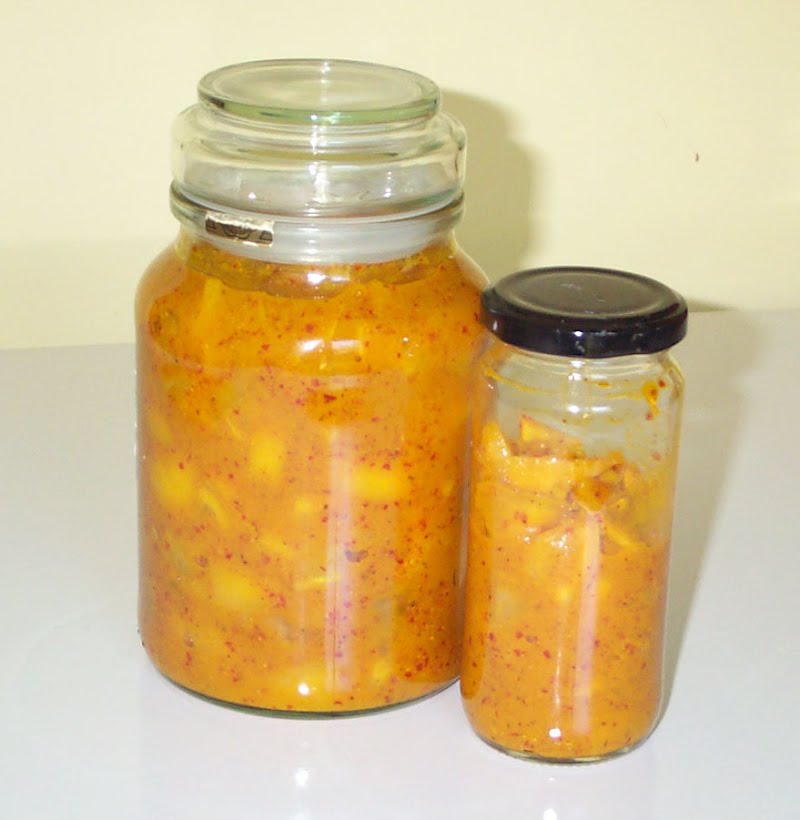 A fermented lemon pickle, recipe on Wikibooks Cookbook. ? Photo by Webaware, Public domain, via Wikimedia Commons
