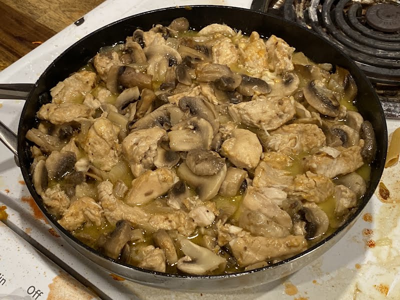 Creamy Chicken & Mushrooms