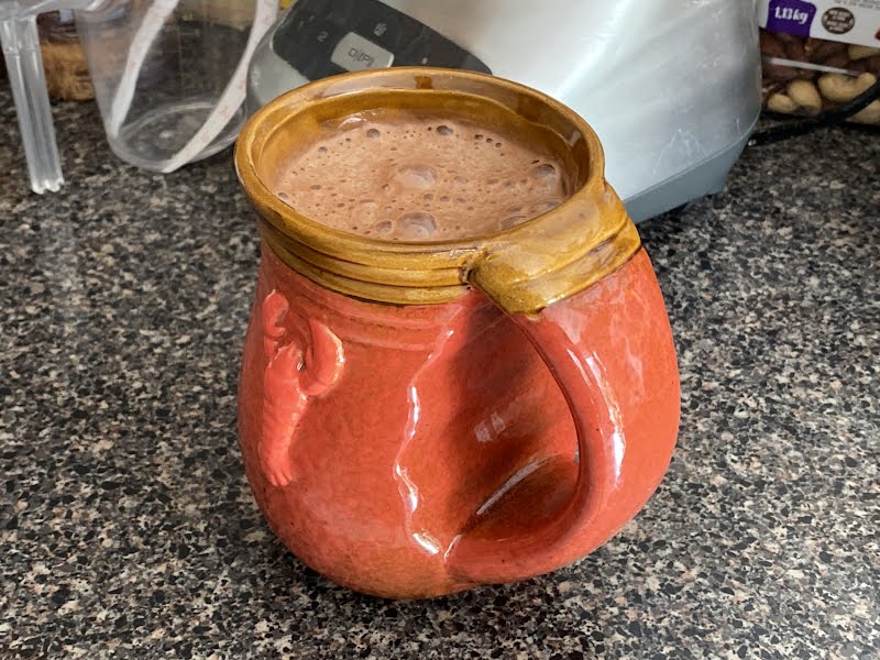 Chocolate-Banana Protein Smoothie