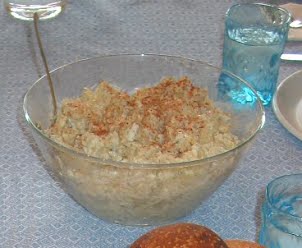 Grammy's Potato salad ? Photo by Alcinoe at en.wikibooks, Public domain, via Wikimedia Commons