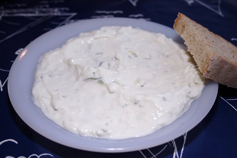 Tzatziki ? Photo by Robert Kindermann, CC BY-SA 2.5, via Wikimedia Commons