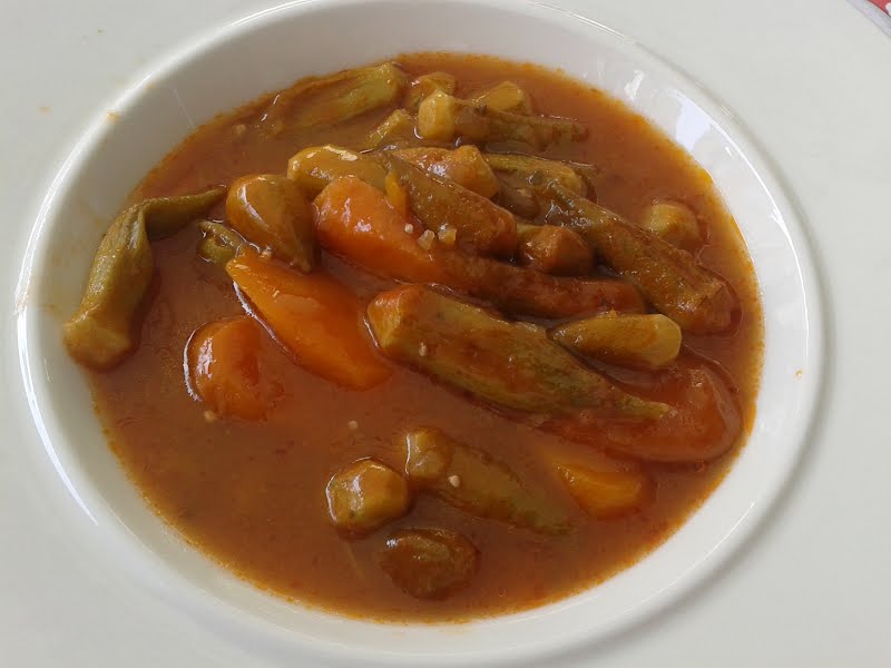 Bamya stew in Ankara, Turkey. ? Photo by E4024, CC BY-SA 4.0, via Wikimedia Commons